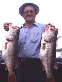 Buck Perry with large bass