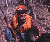 Hunter w/bear